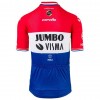 Completo Maglia + Pantaloncino con bretelle 2021 Team Jumbo-Visma N004